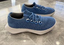 Allbirds Tree Dasher 2 Women's sz 9.5 Blue Comfort Running Sneakers Shoes