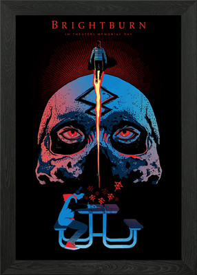Brightburn Movie Poster Framed Wall Art Poster Canvas Print Picture