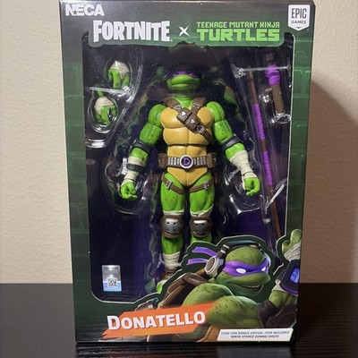 RARE NECA FORTNITE X TEENAGE MUTANT NINJA TURTLES DONATELLO 7  Figure