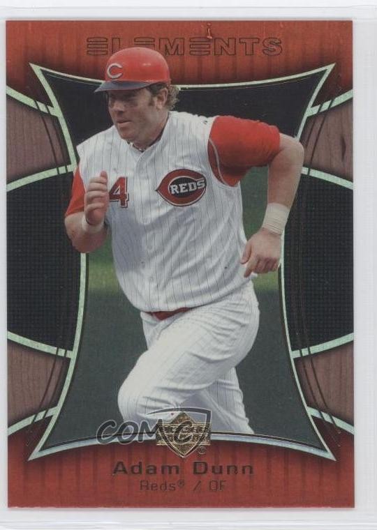 2007 Upper Deck Elements Adam Dunn #12 0b5
