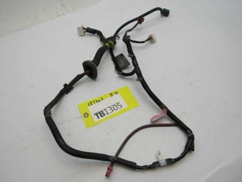 Nissan Maxima Rear Right RH Door Wire Wiring Harness OEM Nissan Maxima Rear Right RH Door Wire Wiring Harness OEM