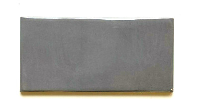 3x6 Bella Artisan Finish Grafito Ceramic Subway Tile MADE IN USA (1SF/ 8PC pack)