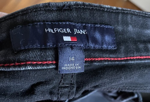 TOMMY HILFIGER Women’s Size 14 Black Jeans - Picture 5 of 5