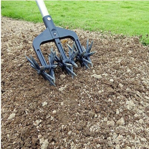 New Rotary Tiller Ergonomic Rotary Cultivator with 6 Star Wheel Labor ...