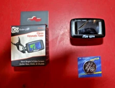 Fat Boy Guitar Gear Clip-On Chromatic Tuner FB-200D (NEW)