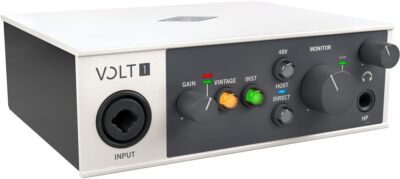 UA Volt 1 USB Audio Interface Aufnahme, Podcasting und Streaming