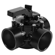 4717 3-port 2 to 2-1/2-inch positive seal NeverLube valve for 2" 2-1/2" PVC pipe