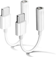 NEW - USB Type C Male to 3.5mm Female Headphone Jack Adapter For Smartphones PC