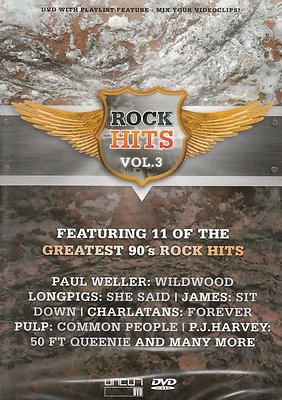 DVD/ Rock Hits - Vol. 3 - 90´s - 11 Tophits !! NEUWARE !!