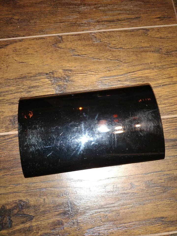 Estee Lauder New York London Paris Vintage Brown/Blackish Acrylic Clutch - Image 2 of 3