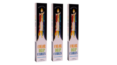 Unique Color Drip Candles Paraffin Wax Candle Multicolor Melt Dinner Romance 6