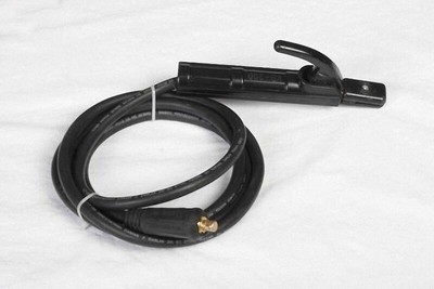 Electrode holder 300A manual MMA Arc welding 10-25mm connector and Lead Cable #D