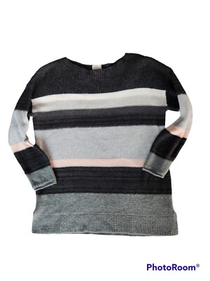 Mega Soft Cozy 1% Mohair Wool Blend Relaxed Classic Winter Pull Over Sweater L/P