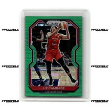 2021 Panini Prizm WNBA - Liz Cambage #77 Green Prizm SP