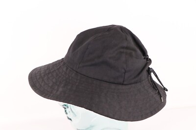 Vtg 90s Streetwear Distressed Tie Back Bucket Boonie Hat Cap 