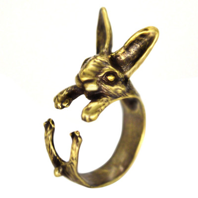 Rabbit Rings - Gold Color - Adjustable (R38)