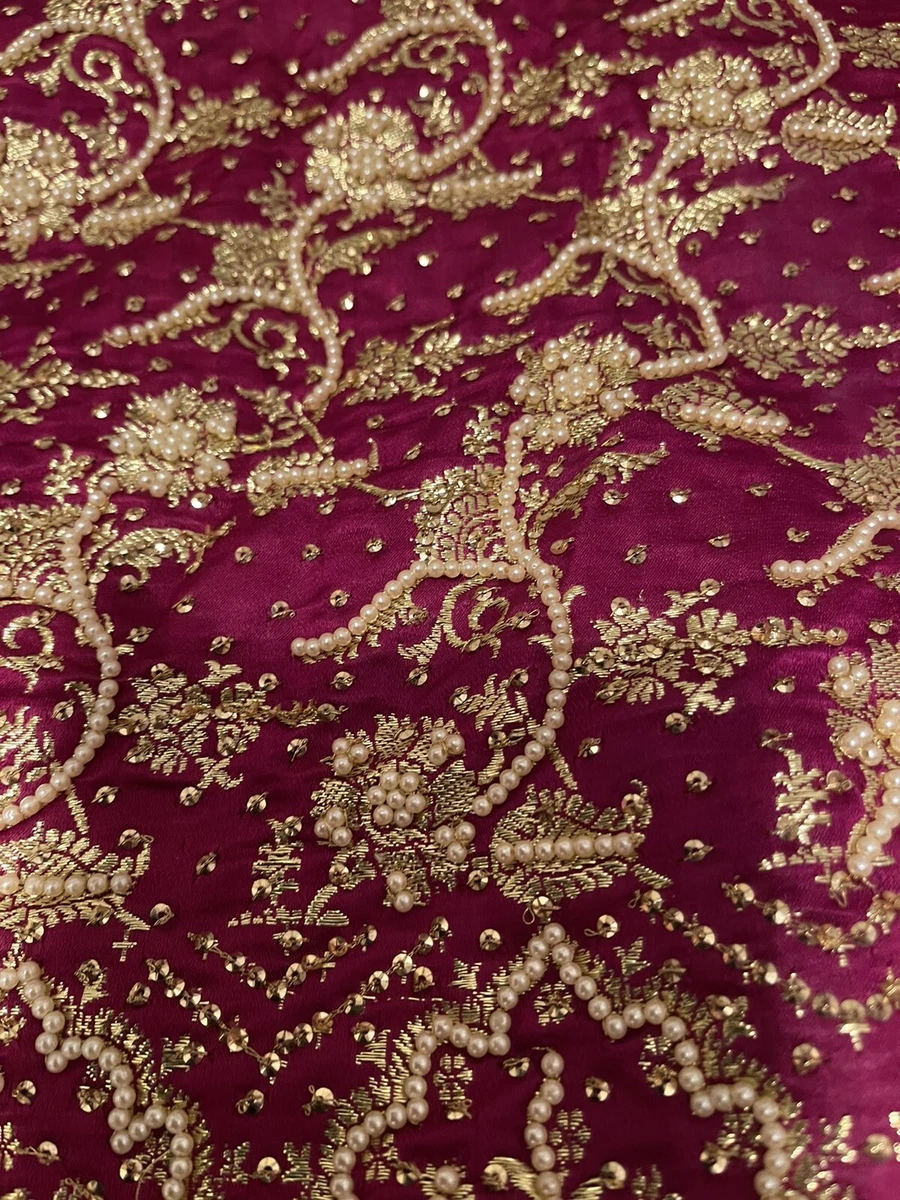 Bridal banarasi katan clearance saree