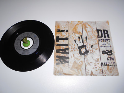 DR Robert& Kym Mazelle - Wait (1988) Vinyl 7` inch Single Vg +++