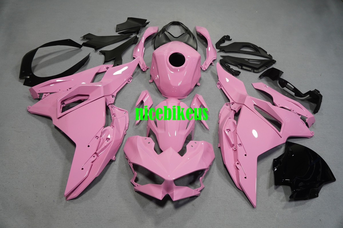 Glossy Pink Fairing Kit + Tank Cover Bodywork For Kawasaki NINJA