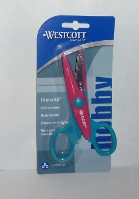 Westcott Craft Scissors - Scallop Cut 14cm / 5.5" - Brand new / FREE UK post