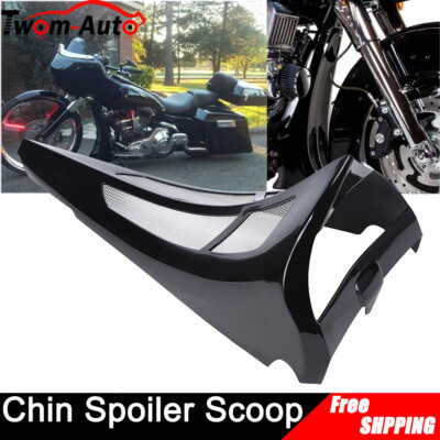 Fairing Chin Spoiler Scoop For 09-2013 Harley Touring Road Street Glide FLHX CVO