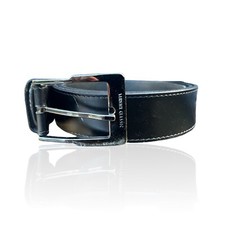 VERSACE CLASSIC Leather Belt Made in Italy Size 36 | 90/105 Vera Pelle Vintage