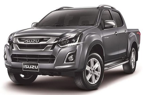 MATTE BLACK 4 DOOR HANDLE COVER TRIM FITISUZU D-MAX DMAX MU-X 2012-2019 PICKUP - Picture 3 of 4