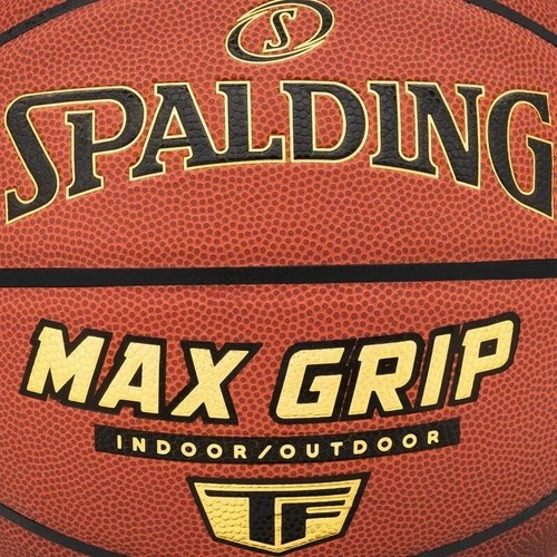 Spalding Max Grip Basketball Größe 7, 29,5 Zoll Indoor/Outdoor TF Sports, Neu - Bild 3 von 9
