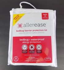AllerEase Twin XL Bedbug Barrier Protection Kit Mattress  Pillow Protector