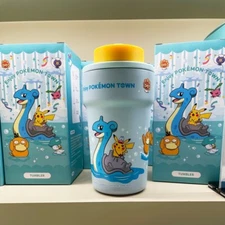 Pokemon Store Korean Ver RARE Limited Temperature Tumbler Lotte World Tower