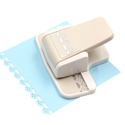 Edger  Diamond Flowers Puncher flourish Squares for Gift F3N4