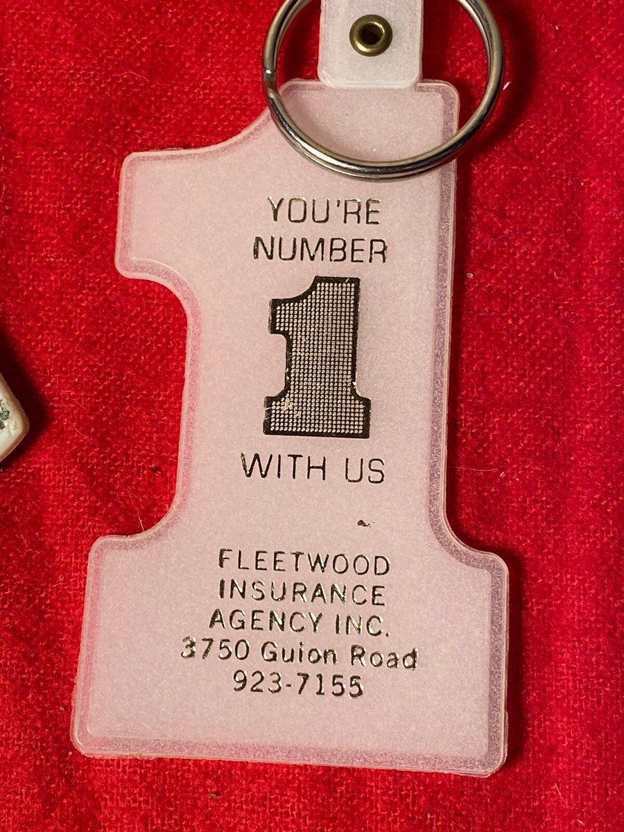 vintage Car Key chain lot Junk Drawer business advertisement
