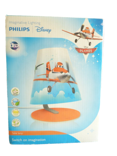 Philips Children's LED Night Lamp Warm Light Shade Planes Theme Boys Girls Room - Picture 3 of 9