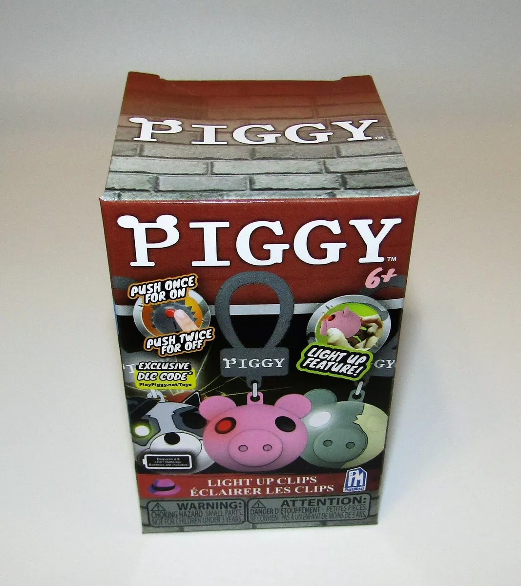 PHATMOJO PIGGY ROBLOX LIGHT UP CLIPS & DLC CODE RANDOM NEW SEALED