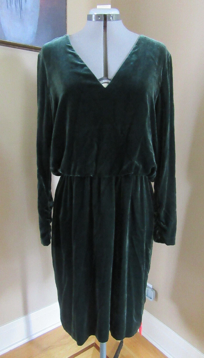 Lafayette 148 velvet dress top