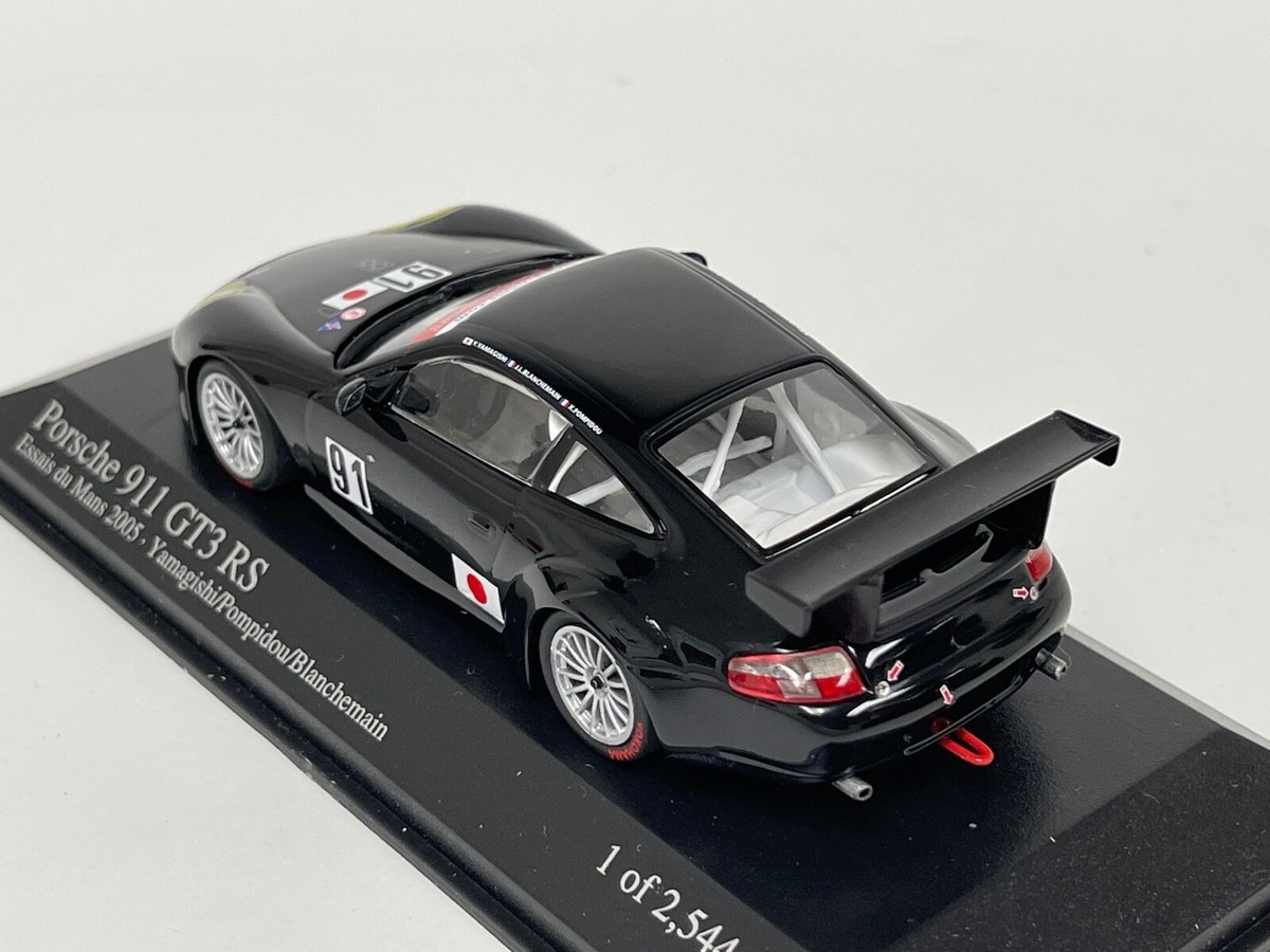1/43 Minichamps Porsche 911 GT3 RS 2005 Le Mans Testing 400 056971