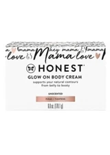 Honest Company Mama Love Glow On Body Cream, Unscented, 6 oz