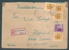 BERLIN SOVIET ZONE 1948 registered cover to Austria
