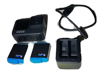GoPro HERO9 Black Camera with Stabilizer, Accessories, 2 Batteries