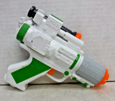 General Grievous White/Green Blaster Star Wars Hasbro 2010 Dart Gun 031524AST3