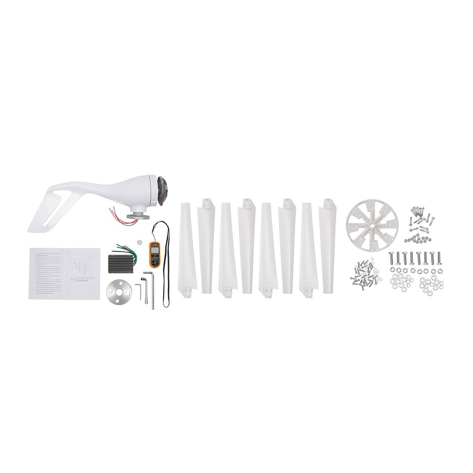 8 Blades 600W Wind Turbine Generator Kit Wind Power Generator For 8-blades-600w-wind-turbine-generator-kit-wind-power-generator-for