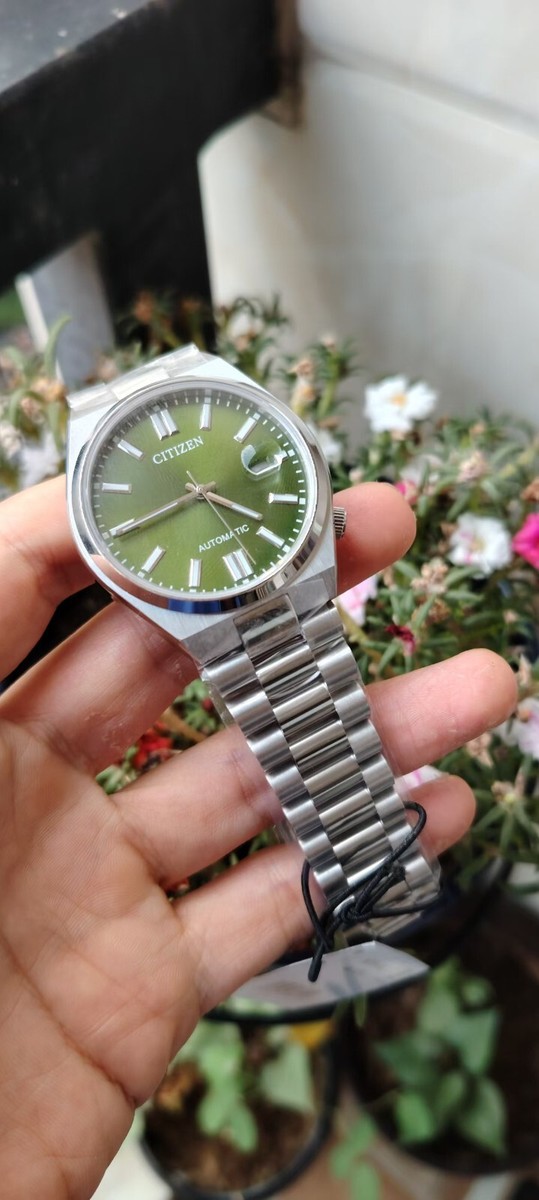 CITIZEN x Pantone NJ0158-89Z Peaceful Green Mechanical 40mm CITIZEN x Pantone NJ0158-89Z Peaceful Green Mechanical 40mm