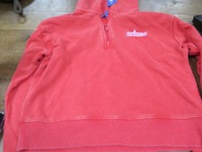Prince Pickleball Women Cropped Power Red Half Zip Collared Jacket NWT SMALL