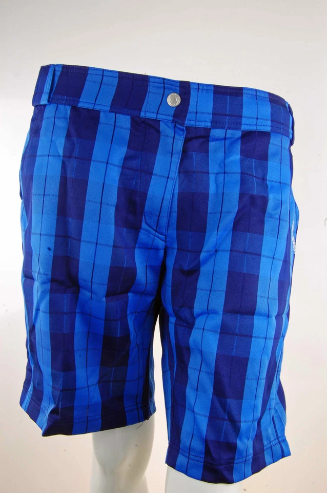 ZIENER Damen Bike Fahrradhose Short X Funktion Cinga 657655 blau kariert neu