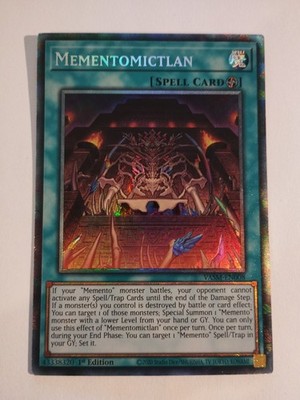 Mementomictlan ***COLLECTORS RARE*** | Yu-Gi-Oh Valiant Smashers
