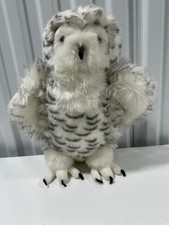 Retired Douglas Shimmer Snowy Owl Plush- 3835- 14" Tall