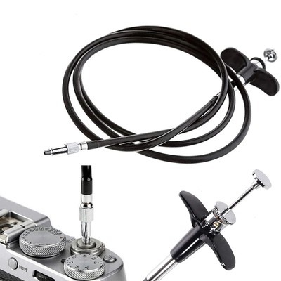 Camera Shutter Release Control Cable 40/70/100cm Mechanical Locking Shutter Cord