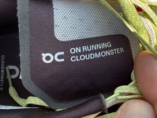On Cloudmonster Mens Low Top Lace Up Running ...