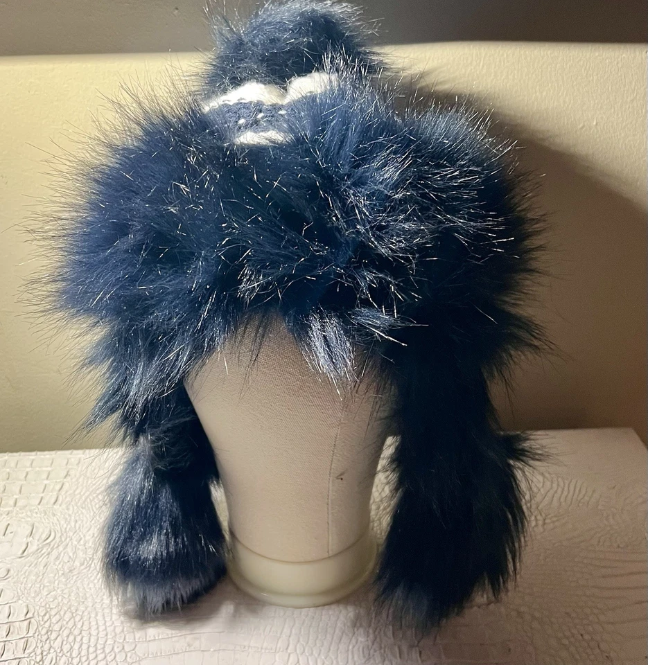 Деревенский дом вязаный и искусственного меха шляпа - Изображение 3 из 4