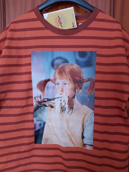 Pipi Longstocking x Zara Limited Edition Camiseta 11-12 o S Tshirt